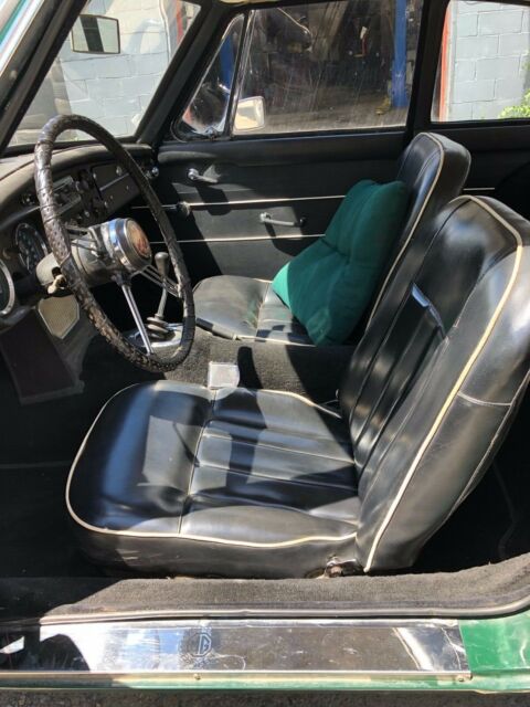 1966 Green MG MGB Coupe