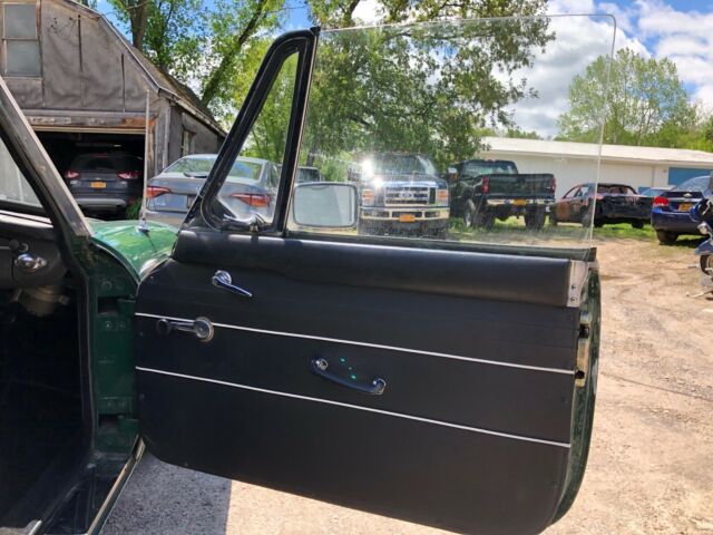 1966 Green MG MGB Coupe