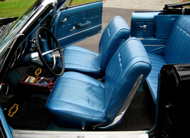 1966 Black Chevrolet Corvair Convertible