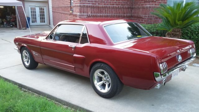 1966 Red Ford Mustang Coupe