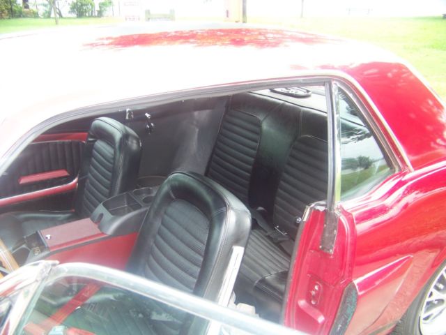 1966 Red Ford Mustang Coupe