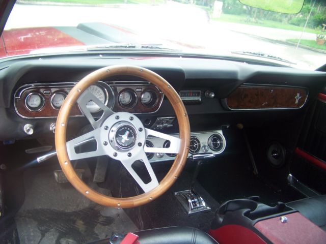 1966 Red Ford Mustang Coupe