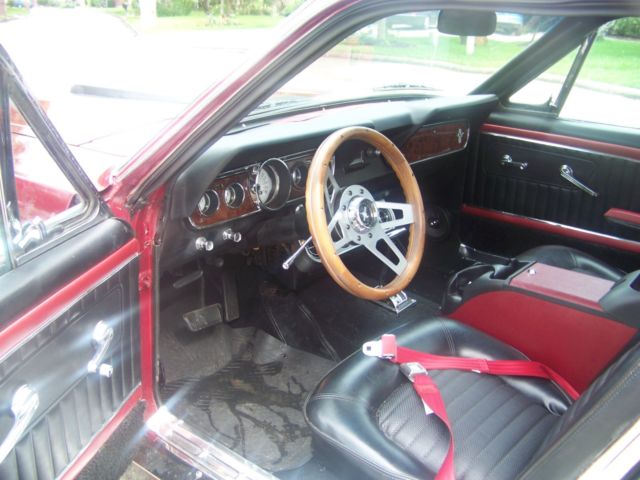 1966 Red Ford Mustang Coupe