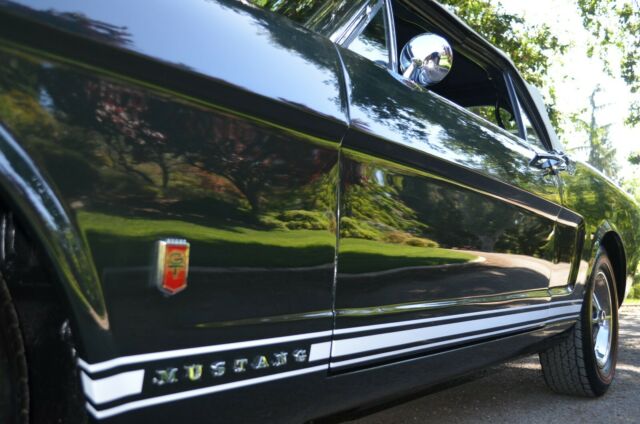 1966 Ivy Green Ford Mustang Convertible
