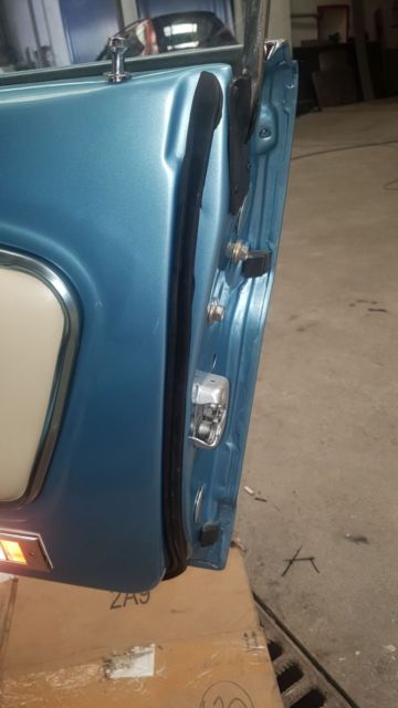 1966 Blue Ford Mustang Convertible