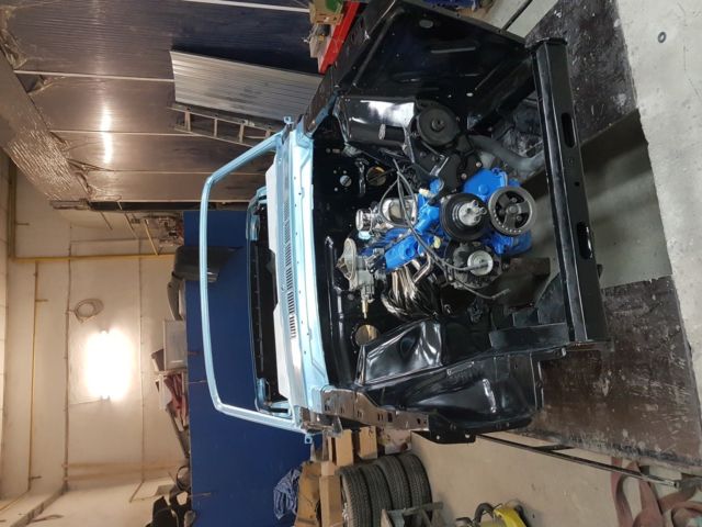 1966 Blue Ford Mustang Convertible