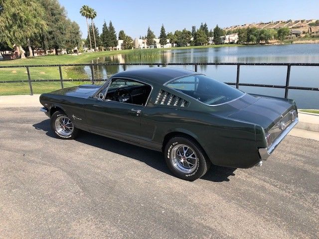 1966 Green Ford Mustang Fastback