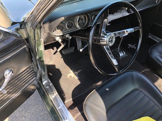 1966 Green Ford Mustang Fastback