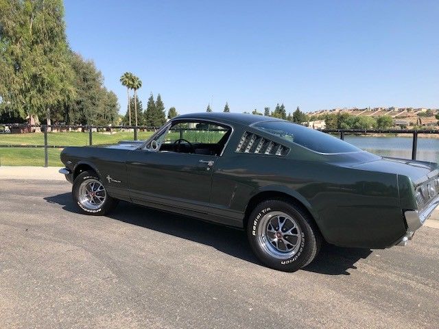 1966 Green Ford Mustang Fastback