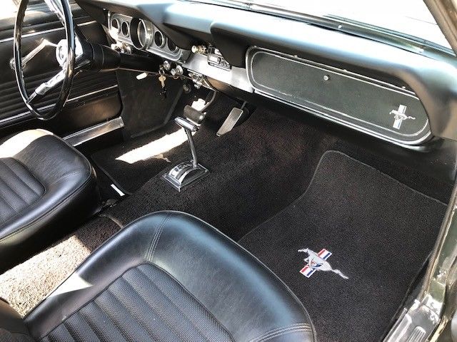 1966 Green Ford Mustang Fastback