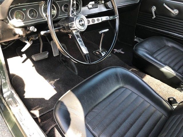 1966 Green Ford Mustang Fastback