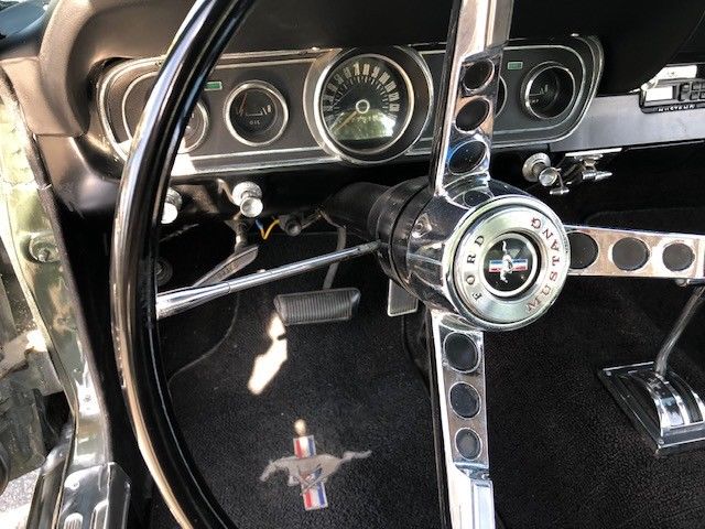 1966 Green Ford Mustang Fastback