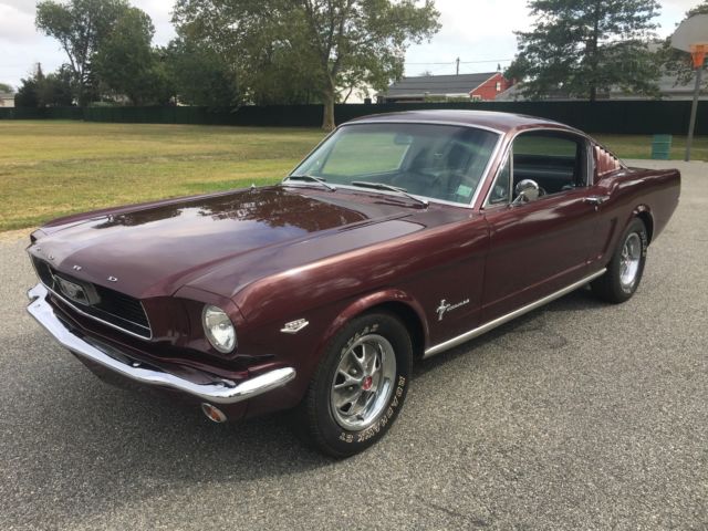 1966 Green Ford Mustang Fastback