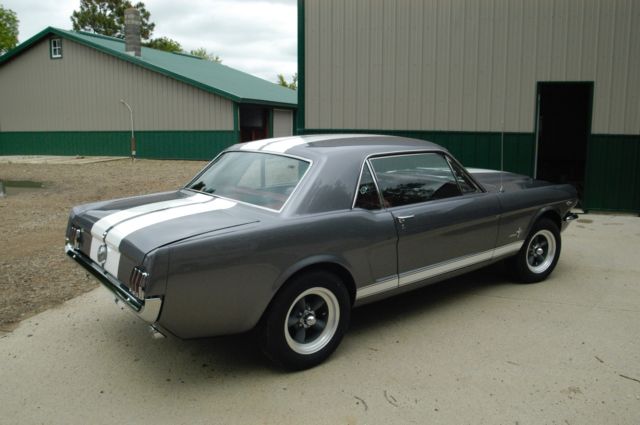 1966 Gray Ford Mustang Coupe