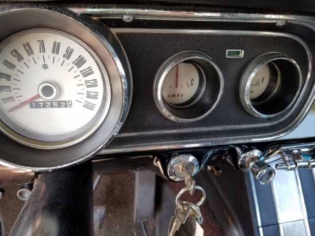 1966 Red Ford Mustang Convertible