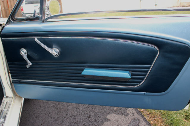 1966 White Ford Mustang Coupe