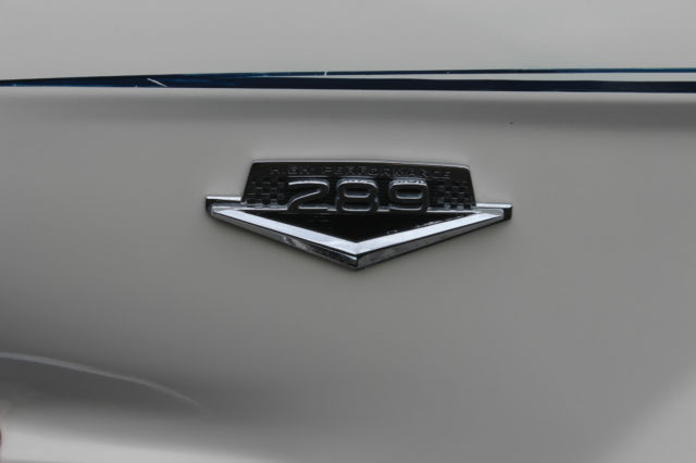 1966 White Ford Mustang Coupe