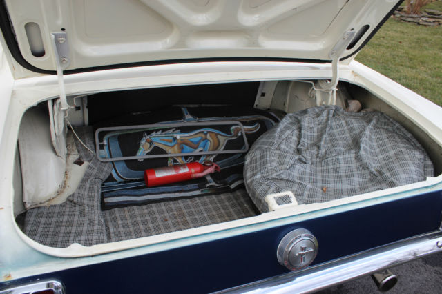 1966 White Ford Mustang Coupe