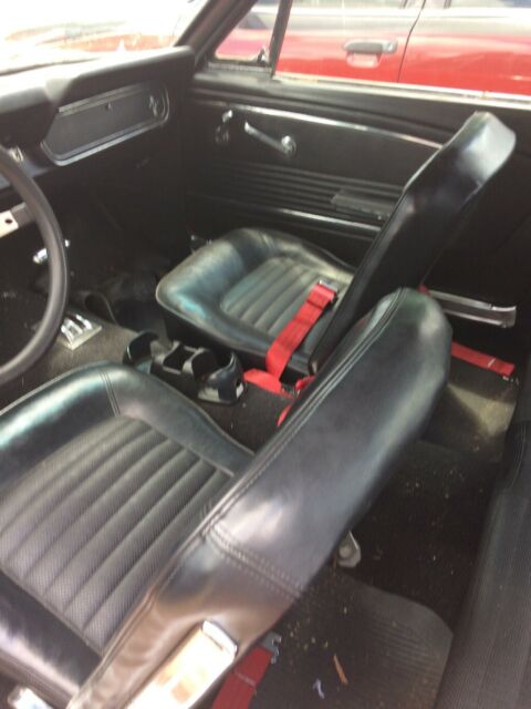 1966 Red Ford Mustang