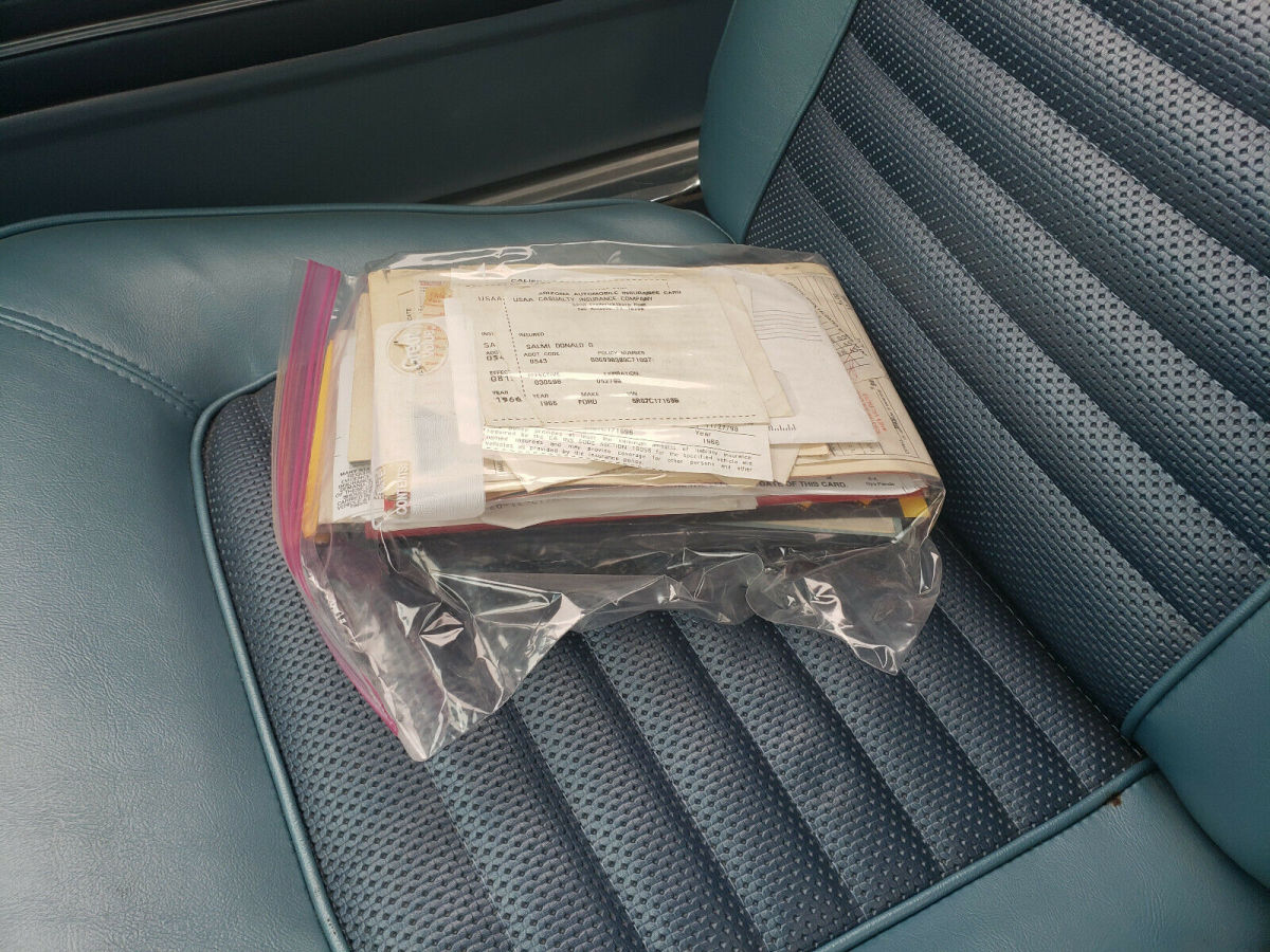 1966 White Ford Mustang Coupe