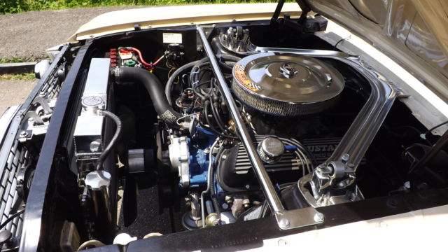 1966 sand Ford Mustang hardtop