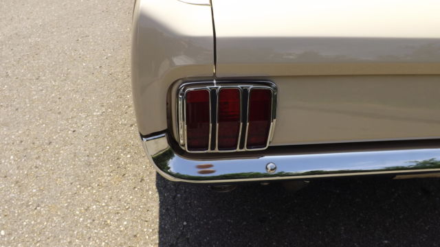 1966 sand Ford Mustang hardtop