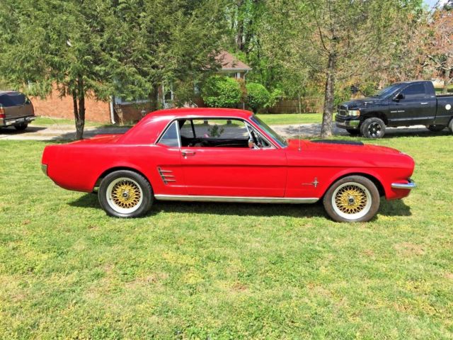 1966 Red Ford Mustang Coupe