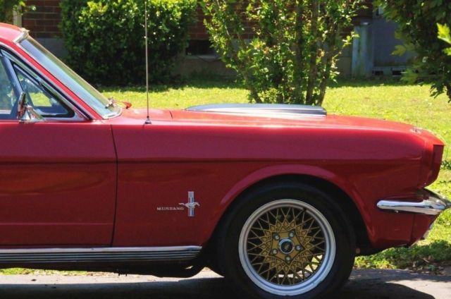 1966 Red Ford Mustang Coupe