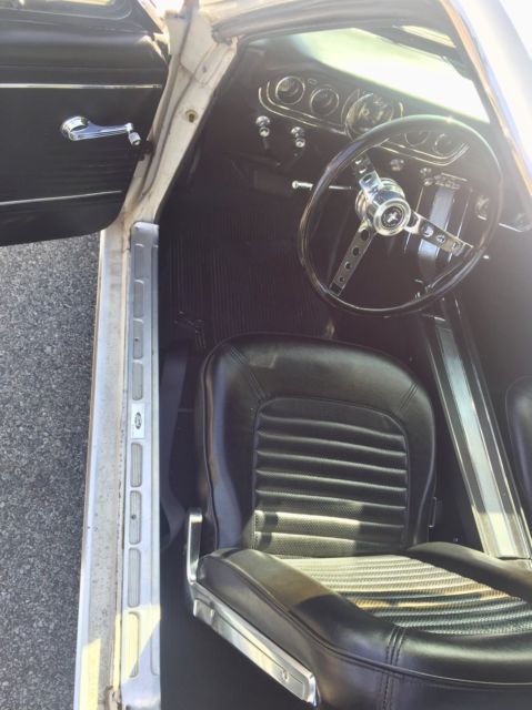 1966 White Ford Mustang Coupe