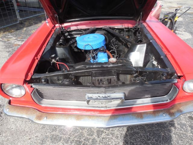 1966 Red Ford Mustang Coupe