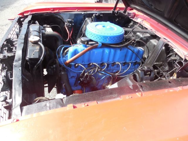 1966 Red Ford Mustang Coupe