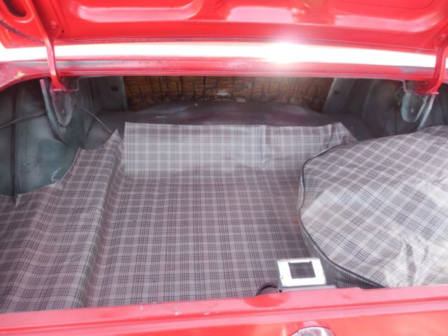 1966 Red Ford Mustang Coupe