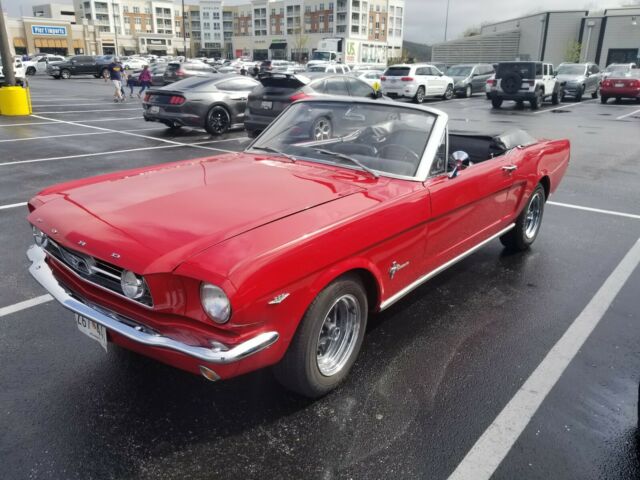 1966 Candy apple Ford Mustang Convertible