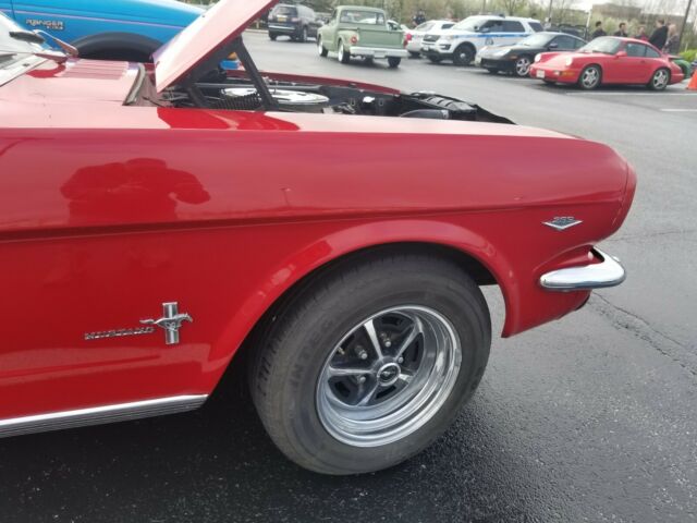 1966 Candy apple Ford Mustang Convertible