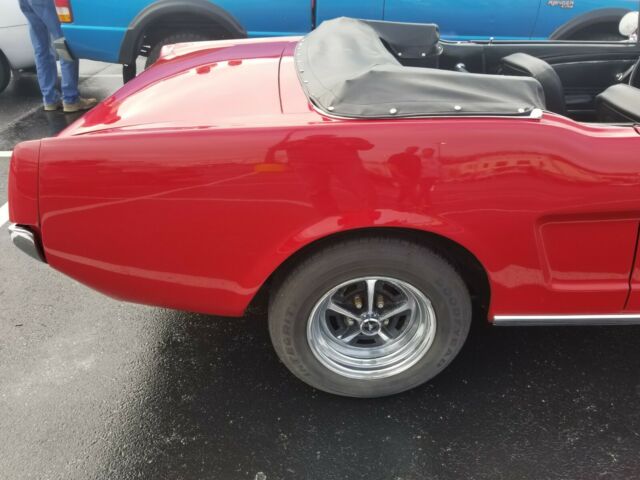 1966 Candy apple Ford Mustang Convertible
