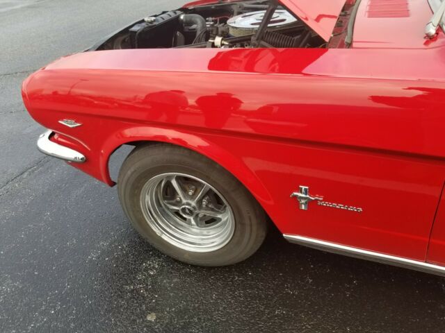 1966 Candy apple Ford Mustang Convertible
