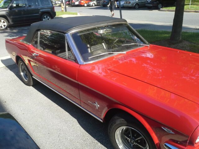 1966 Candy apple Ford Mustang Convertible