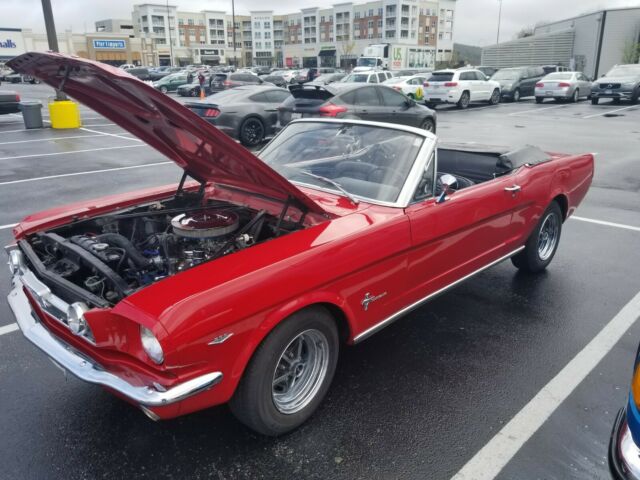 1966 Candy apple Ford Mustang Convertible