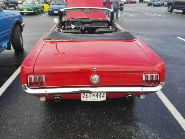 1966 Candy apple Ford Mustang Convertible