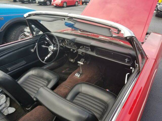 1966 Candy apple Ford Mustang Convertible