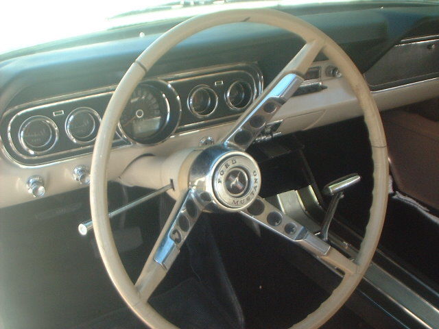 1966 Yellow Ford Mustang Coupe