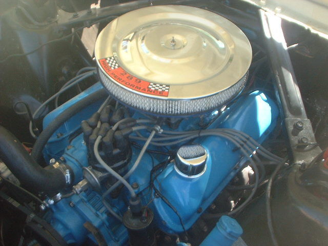 1966 Yellow Ford Mustang Coupe