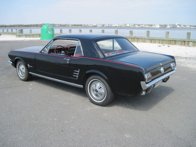 1966 Black Ford Mustang Coupe
