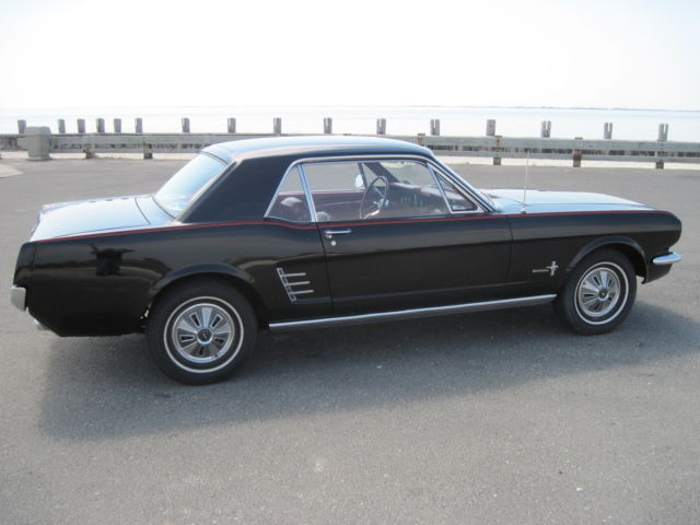 1966 Black Ford Mustang Coupe
