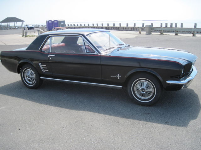 1966 Black Ford Mustang Coupe