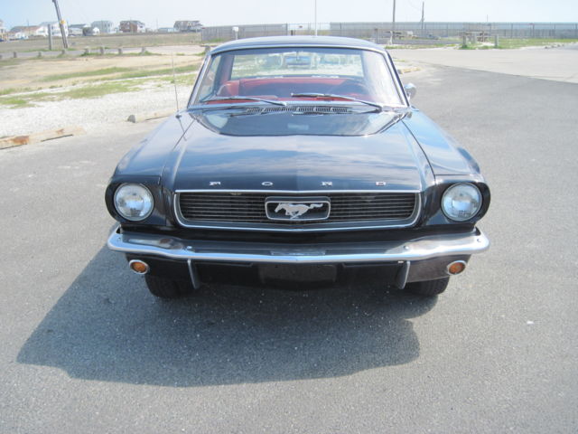 1966 Black Ford Mustang Coupe