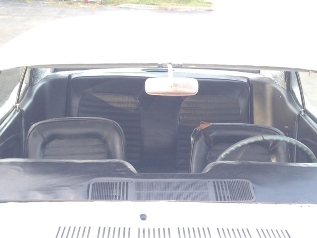 1966 White Ford Mustang Coupe