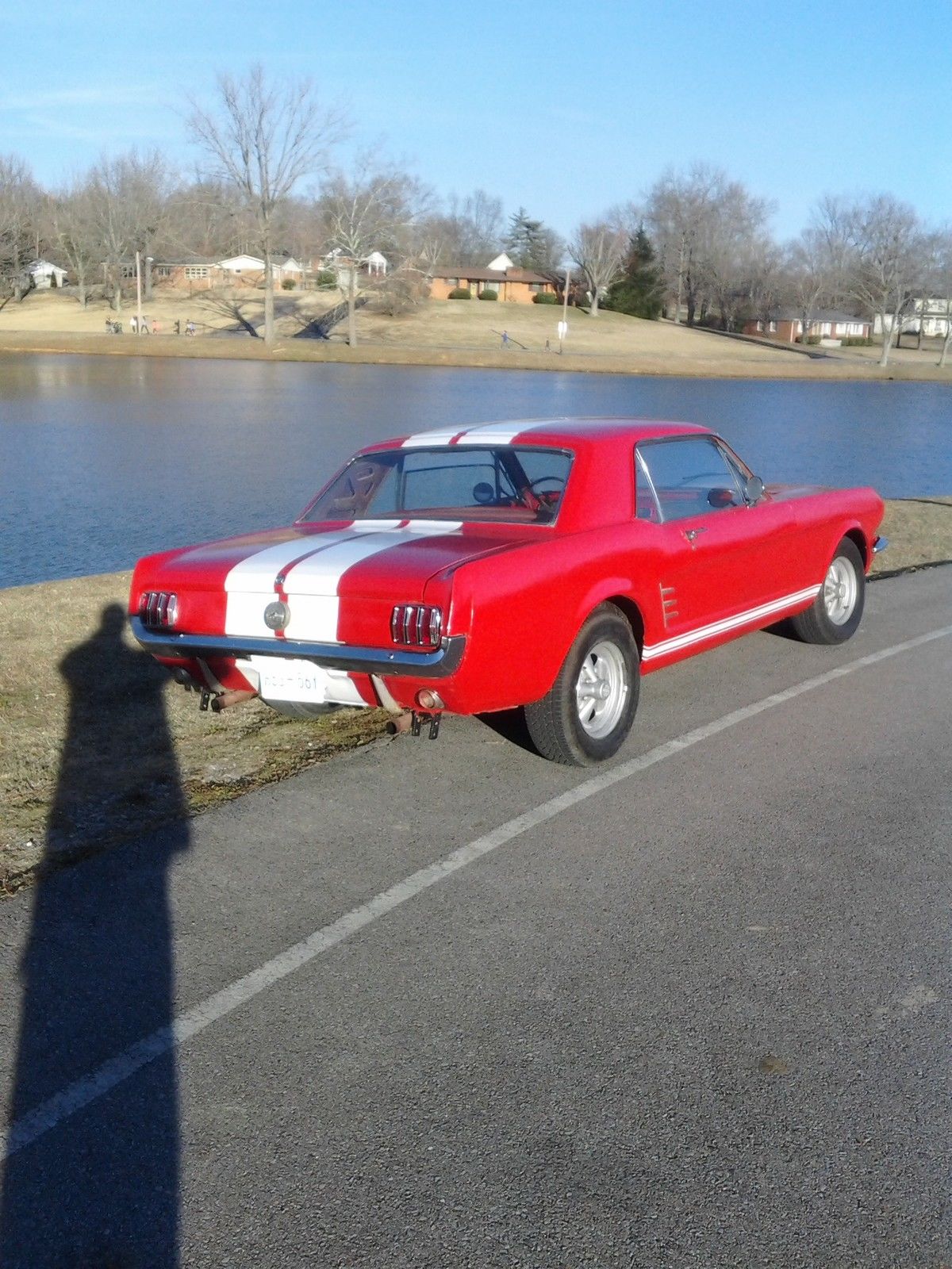1966 Red Ford Mustang Coupe