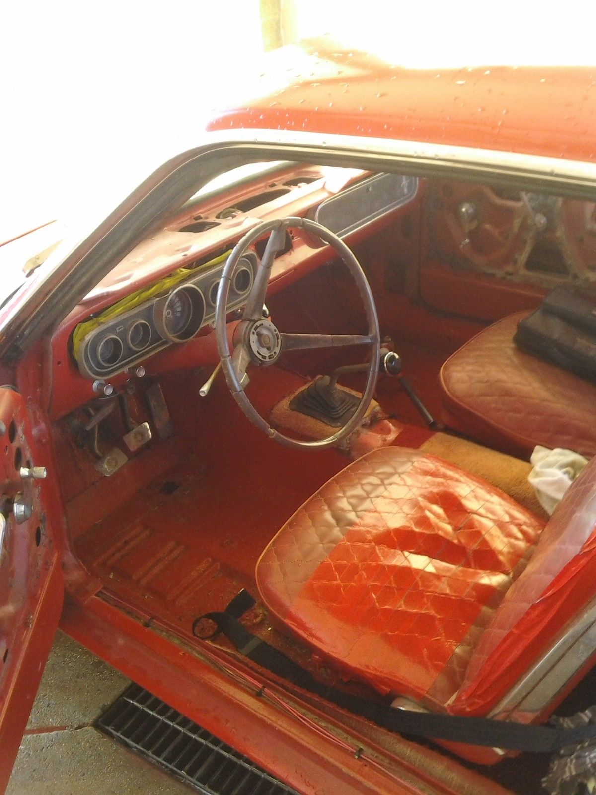 1966 Red Ford Mustang Coupe
