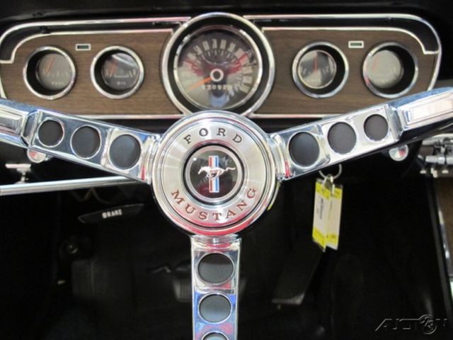 1966 Yellow Ford Mustang